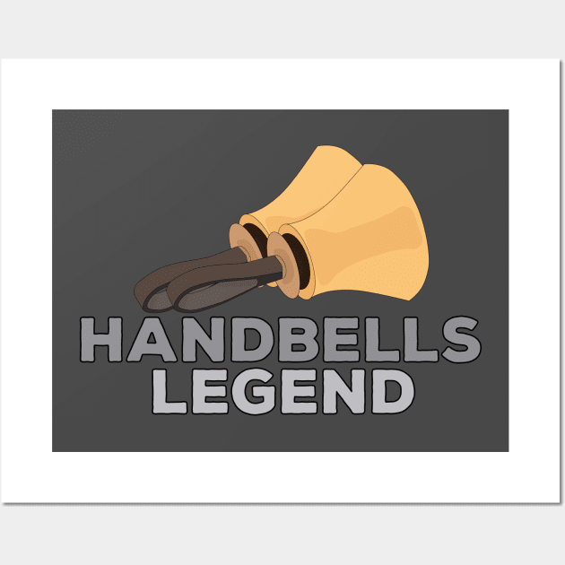 Handbells Legend Wall Art by DiegoCarvalho